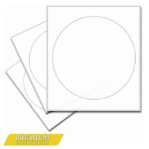 Inkedibles Premium PLUS Frosting Sheets 24 sheets: Precut 8 inch circles (1 circle per sheet, on A4 backing)