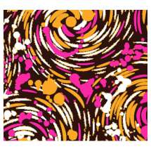 10 in x 15.75 in Pre-printed Inkedibles Chocolate Transfer Sheets (Autumn Vortex) Includes 25 sheets