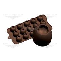 Silicone Chocolate Mold - 3D Octagon Shape