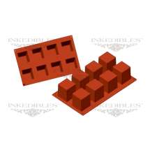 Silicone Chocolate Mold - 3D Square Shape